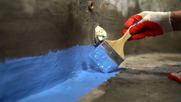 Commercial Exterior Waterproofing project at a Fairfax, SC business property by SJ Waterproofing Pros